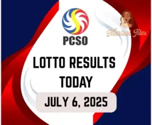 pcso lotto results today july 6, 2025