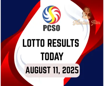 pcso lotto results today august 11, 2025